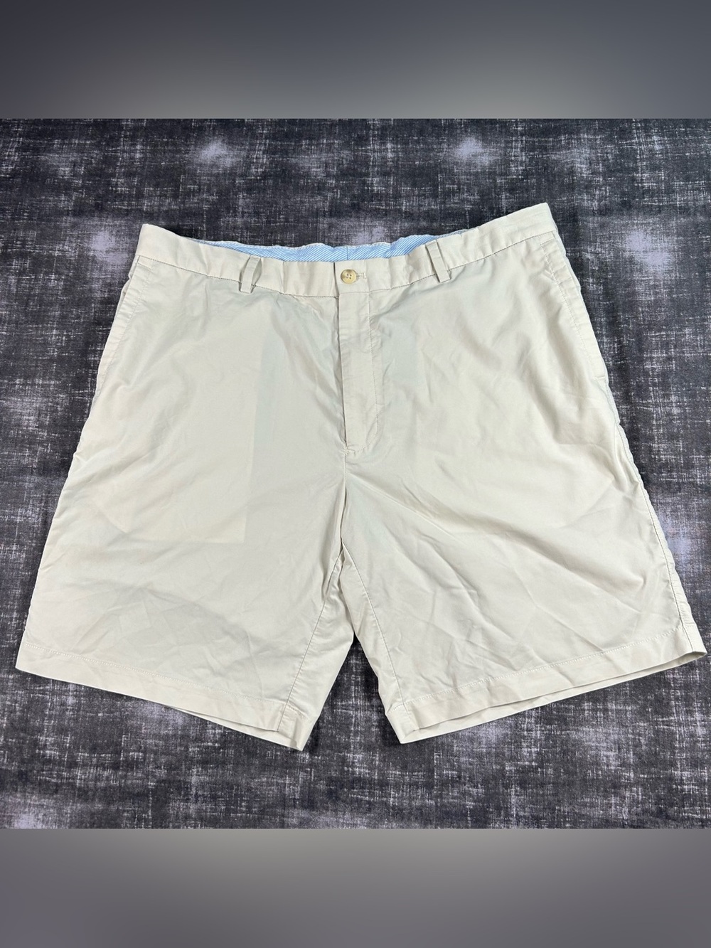 Peter Millar Featherweight Shorts Mens 38x9 Tan Active Golf Stretch Performance